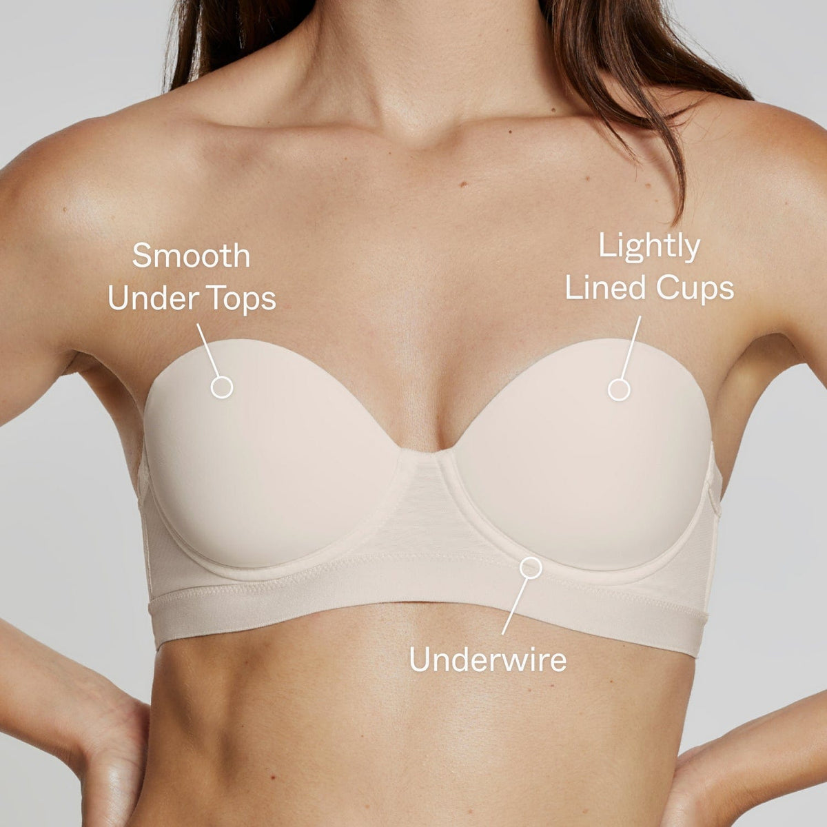 MVP Multiway Strapless Bra Buff