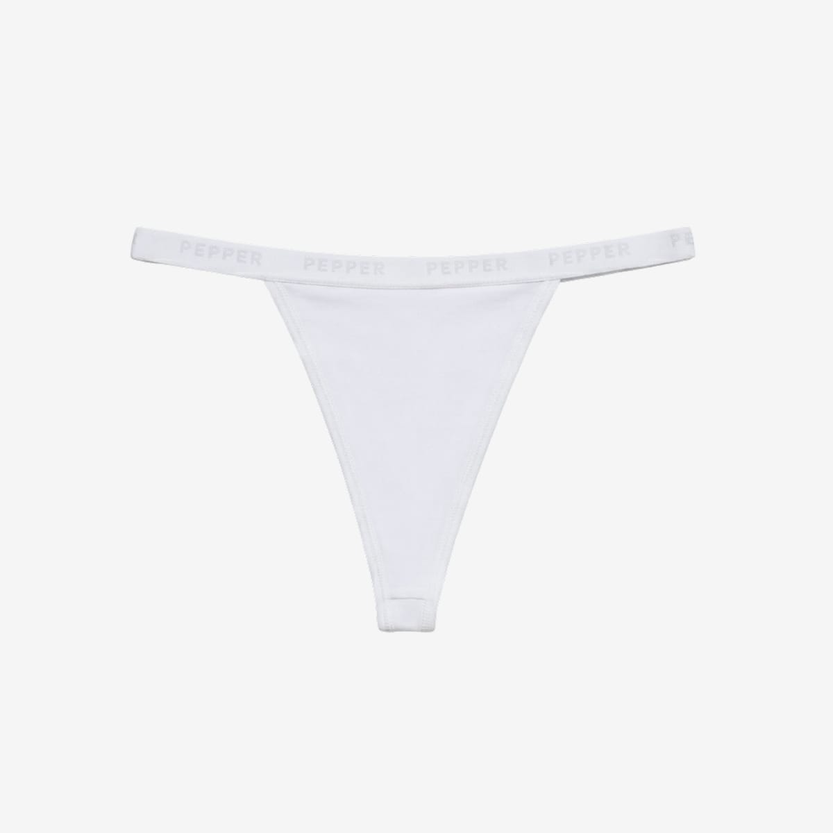 Supima® Cotton String Thong 3 Pack White