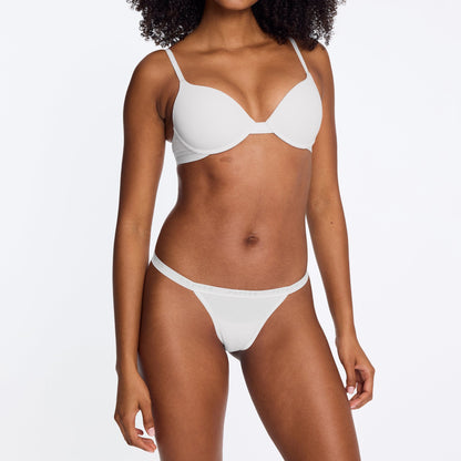 Supima® Cotton String Thong 3 Pack White