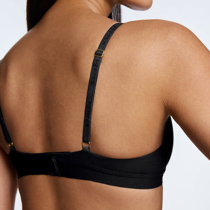 Supima® Cotton Lift Up Bra Duo Black/Heather Grey