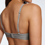 Supima® Cotton Lift Up Bra Duo Black/Heather Grey