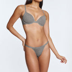 Supima® Cotton Lift Up Bra Duo Heather Grey