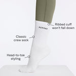 Crew Sock White
