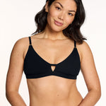 Supima® Cotton Wirefree Bra Duo Black