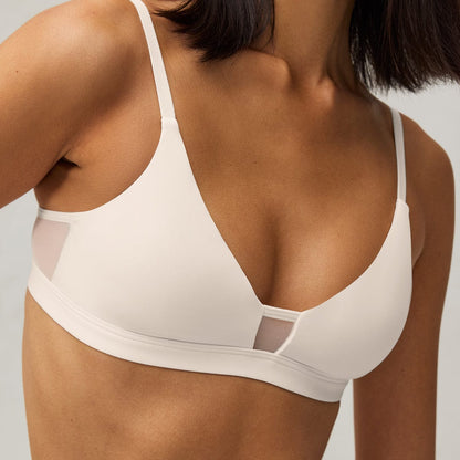 Limitless Wirefree Scoop Bra Ecru