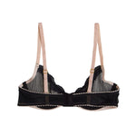 Signature Unlined Demi Bra Blush Trim