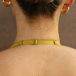 Plunge Halter Top Zest