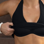 Plunge Halter Top Zest