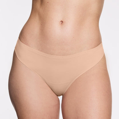 Simply Smooth No Show Thong 3 Pack Buff