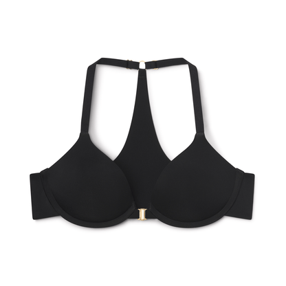 Racerback Lift Up Bra Black
