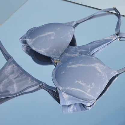 Racerback Lift Up Bra Marbled Sky
