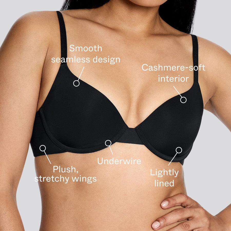 Simply Smooth T-Shirt Bra Black