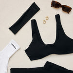 Sculpting Headband Black