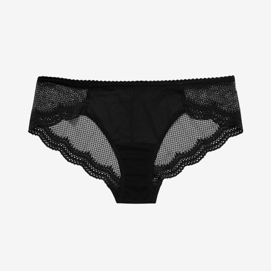 Signature Lace Bikini Black