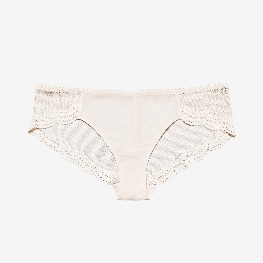 Signature Lace Bikini Ecru