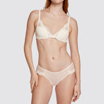 Signature Lace Bikini Ecru