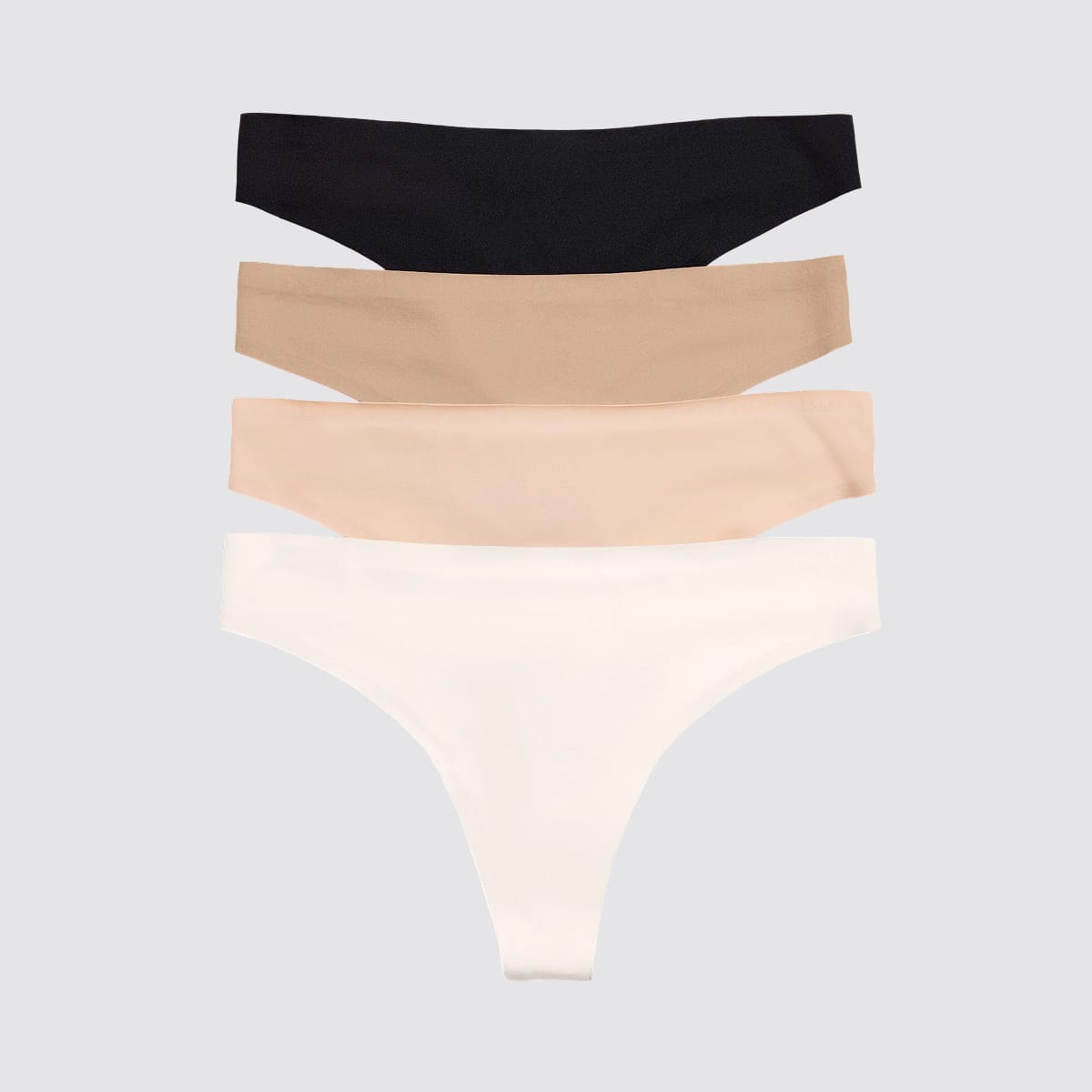 Simply Smooth No Show Thong Ecru