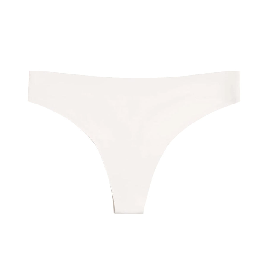 Simply Smooth No Show Thong Ecru