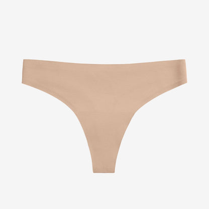 Simply Smooth No Show Thong Fawn