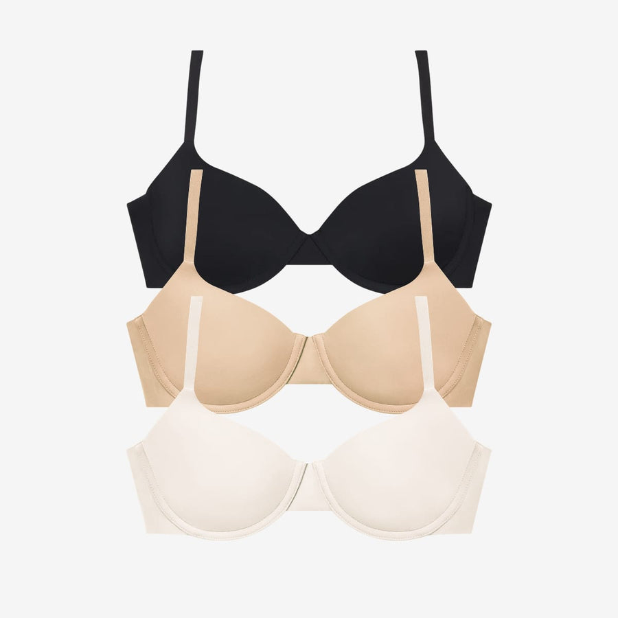 Simply Smooth T-Shirt Bra Trio Bundle