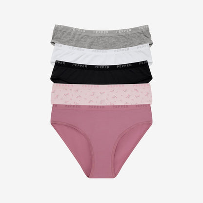 Preset Supima® Cotton Bikini 5 Pack