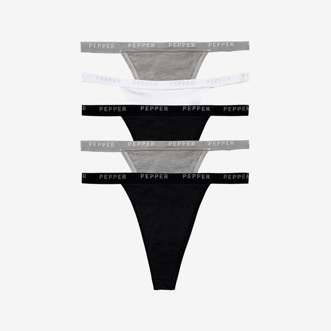 Supima® Cotton String Thong 5 Pack