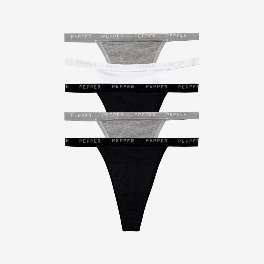 Supima® Cotton String Thong 5 Pack
