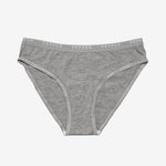 Supima® Cotton Bikini Heather Grey