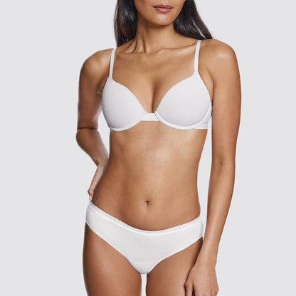 Supima® Cotton Bikini White