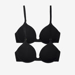 Supima® Cotton Lift Up Bra Duo Black