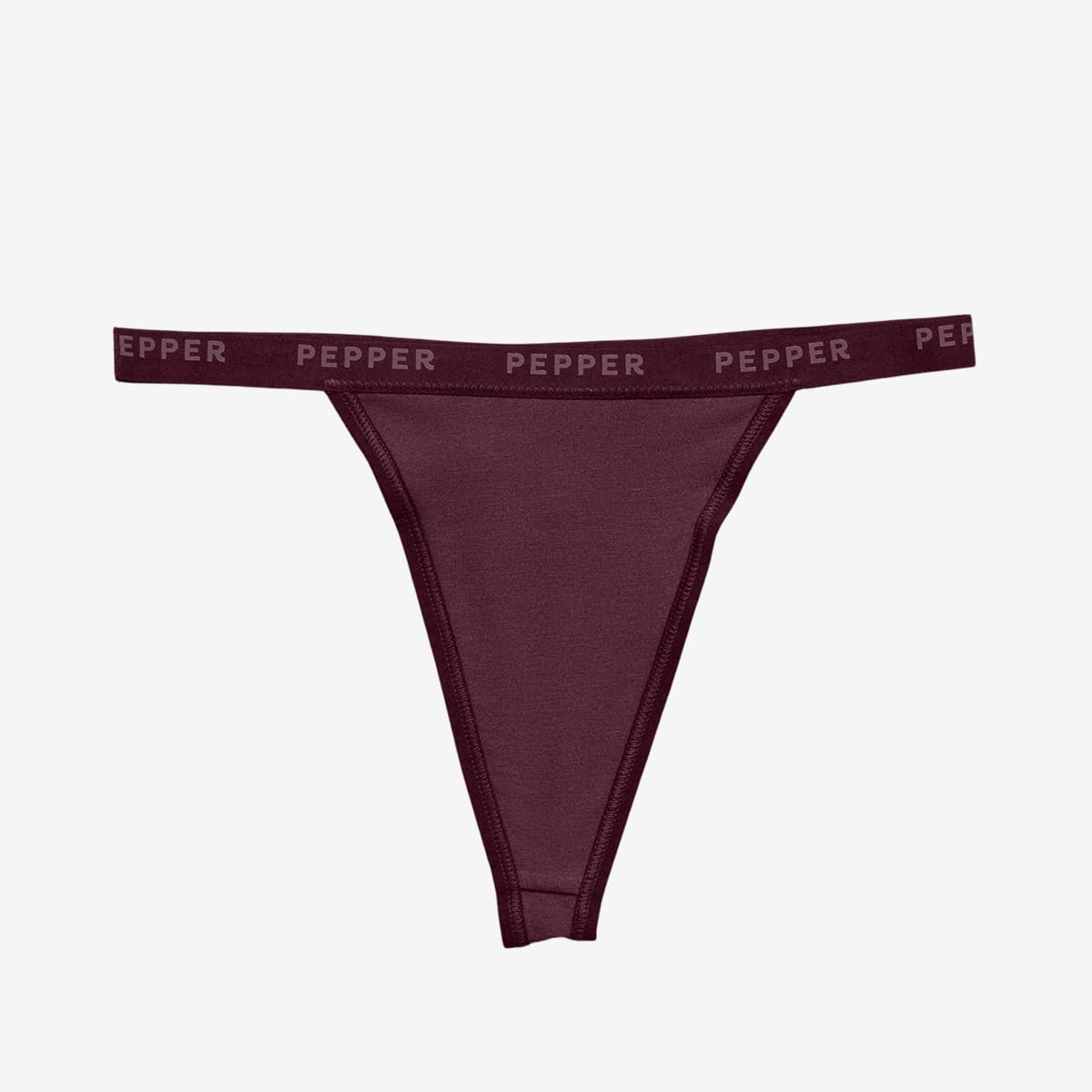 Supima® Cotton String Thong Fig