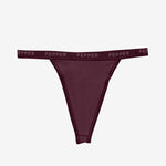 Supima® Cotton String Thong Fig