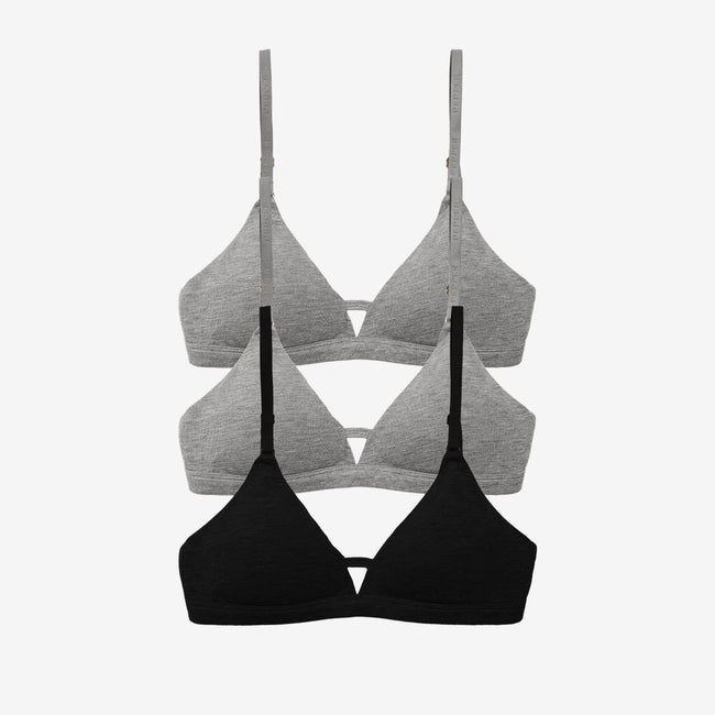 Supima® Cotton Wirefree Bra Trio Bundle
