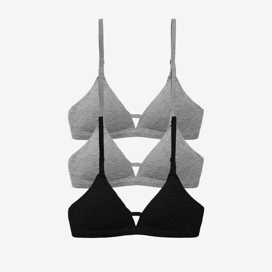 Supima® Cotton Wirefree Bra Trio Bundle
