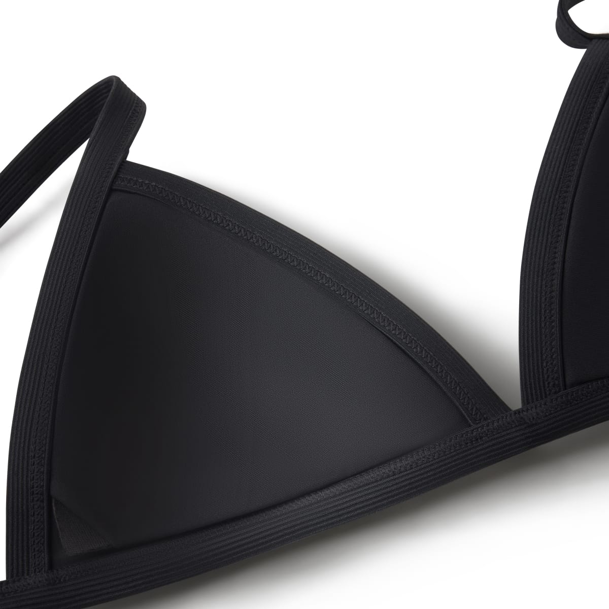 Triangle Bikini Top Black