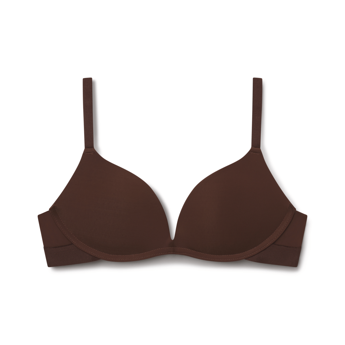 Zero-G Wirefree Lift Up Bra Espresso